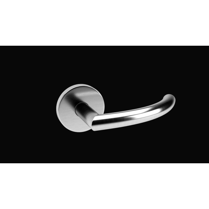 AHI 107 Series Hollow Lever Set, Stainless Steel
