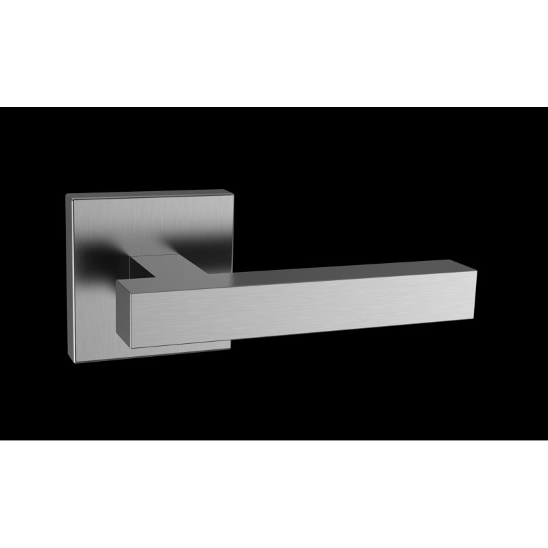 AHI 122 Series Solid Lever Set, Stainless Steel