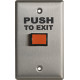 Camden CM-300GPTE/RPTE 'Push To Exit' Rectangular Illuminated Switch Single Gang Faceplate SPDT Momentary