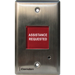 Camden CM-AF501SO Single Gang Led Annunciator w/ Adjustable Sounder, 'Assistance Requested'