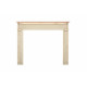 Pearl Mantels 110 Williamsburg Mantel with Interior Opening (Unfinished)