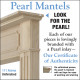 Pearl Mantels 111-50 Alamo Mantel (Unfinished)