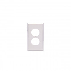 Colonial Bronze 6008-1D Single Duplex Square Bevel Switch Plate