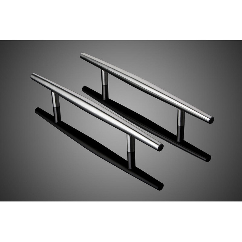 Forms+Surfaces HDCMT Series Comet Tubular Door Pull, Stainless Steel