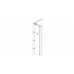 Markar HS303 Half Surface Pin & Barrel Hinge