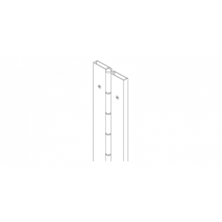 Markar FS101 Full Surface 1/8" Inset Pin and Barrel Hinge