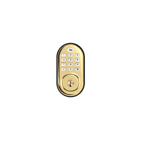 Yale Assure Lock YRD216 Push Button Deadbolt, Standalone or Z-Wave/Zigbee