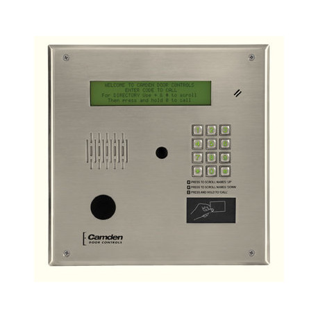 Camden CV-TAC400S Slave Directory, 4 Line Electronic Display for Telephone Entry System Access Panels
