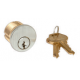 Camden CM-1000/60 1 1/8", Solid Brass, Chrome Finish, Key Switch Mortise Cylinder