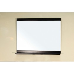 Bellaterra 202140 Mirror - Wood - Dark Espresso  - 35.4x4.3x29.5"