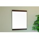 Bellaterra 804366 23.6 In Mirror - Walnut - Wood  - 23.6