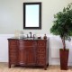 Bellaterra 605115 48 In Single Sink Vanity-Wood-Brown Cherry - 48x22x36"