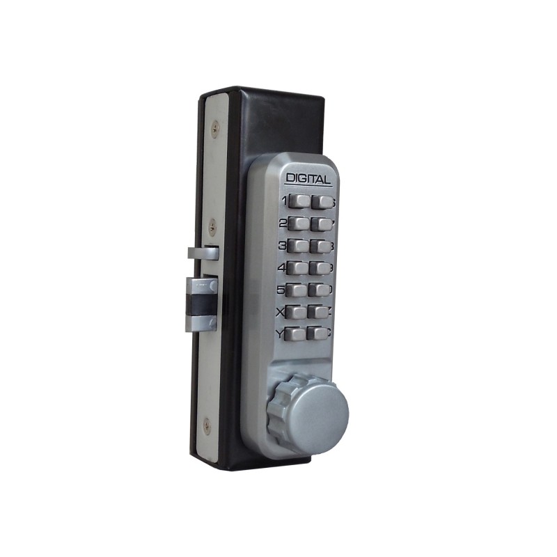 Lockey 2930 Mechanical Keyless Narrow Stile Latch