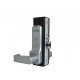 Lockey 2985SC Mechanical Keyless Narrow Stile Lever Handle Lock With Passage Function, Satin Chrome