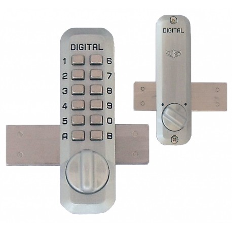 Lockey M220  JB Mechanical Keyless Surface Mount Slide Deadbolt