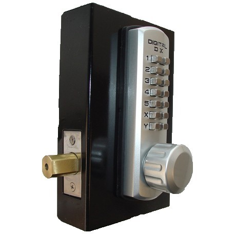 Lockey 3210-DC Mechanical Keyless Deadbolt Double Sided Combination, Satin Chrome Marine Grade