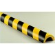 American Permalight 82-214755 R2 Type Pipe Bumper, Black-Yellow