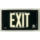 American Permalight 600025 UL924 ETL-listed Aluminum EXIT Signs Framed