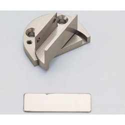 Sugatsune GP-40 Cabinet Pivot Type Inset Glass Door Cabinet Hinge, Satin Nickel