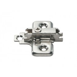 Sugatsune 230-P4W-32T Mounting Plate for 230 Series Hinge, Finish-Nickel