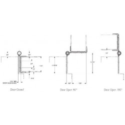 Markar HG Hinge / Guard Pin and Barrel Hinge