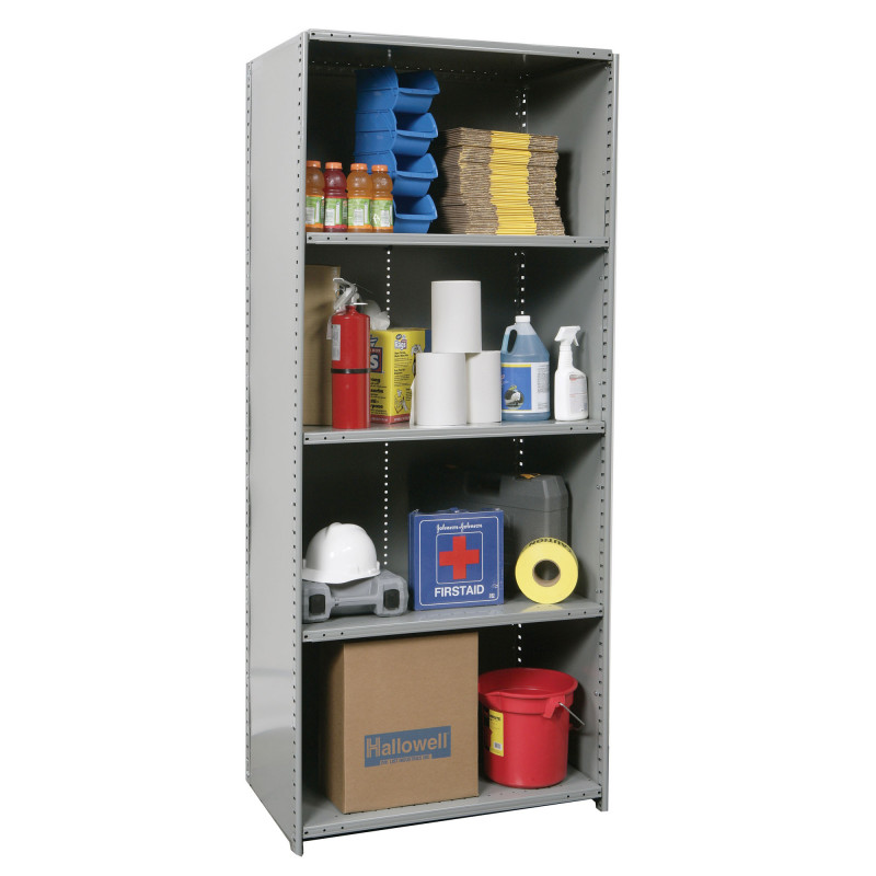 Hallowell Hi-Tech Closed Shelving Unit (Heavy-Duty Option)