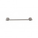 Top Knobs ED6 Edwardian Bath 18" Single Towel Bar With Beaded Backplate