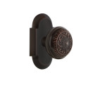 Nostalgic Warehouse Cottage Plate w/ Egg & Dart Door Knob