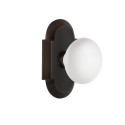 Nostalgic Warehouse Cottage Plate w/ White Porcelain Door Knob