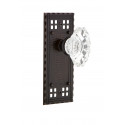 Nostalgic Warehouse Craftsman Plate w/ Chateau Door Knob