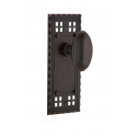 Nostalgic Warehouse Craftsman Plate w/ Homestead Door Knob