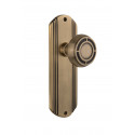 Nostalgic Warehouse Deco Plate w/ Mission Door Knob