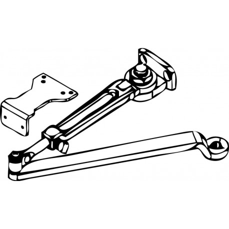 Cal-Royal 301 301 / 302 ALUM / 302 Hold Open Arm and Parallel Bracket
