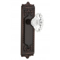 Nostalgic Warehouse Egg & Dart Plate w/ Chateau Door Knob