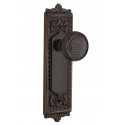 Nostalgic Warehouse Egg & Dart Plate w/ Craftsman Door Knob