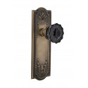 Nostalgic Warehouse MEACR Meadows Plate w/ Door Knob