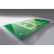 American Permalight 600031 Acrylic EXIT Sign