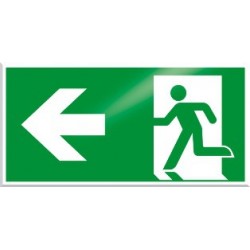 American Permalight Man/Arrow Aluminum Directional Signage