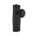 Nostalgic Warehouse PRA Prairie Plate w/ Porcelain Door Knob
