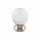 Top Knobs TK840-TK842 Serene Clarity Clear Glass Knob