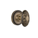 Nostalgic Warehouse ROPVIC Rope Rosette w/ Victorian Door Knob