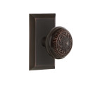 Nostalgic Warehouse Studio Plate w/ Egg & Dart Door Knob
