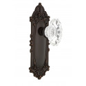 Nostalgic Warehouse Victorian Plate w/ Chateau Door Knob