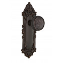 Nostalgic Warehouse Victorian Plate w/ Craftsman Door Knob
