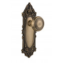Nostalgic Warehouse Victorian Plate w/ Deco Door Knob