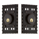 Nostalgic Warehouse Craftsman Plate Deadbolt