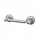 Top Knobs ED3 Edwardian Bath Tissue Holder With Plain Backplate