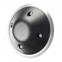 Kingsway Anti-Ligature KG184 Door Stop on Backplate (Large Rubber - Wall Mounted)