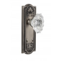 Grandeur Parthenon Plate w/ Biarritz Crystal Knob