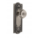Grandeur Parthenon Long Plate w/ Bouton Knob